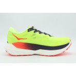 Hoka One One Rocket X Trail Ανδρικά Αθλητικά Παπούτσια Trail Running Λαχανί, Μαύρα, Πορτοκαλί, Λευκά