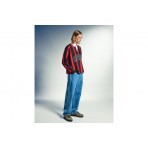 Obey Landon Stripe Μπλούζα Μακρυμάνικη Polo Ανδρική (131040060 BLACK MULTI)