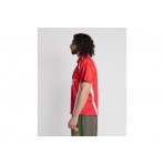 Obey Soccer Jersey Polo Ανδρικό (131080372 RED MULTI)