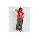 Obey Soccer Jersey Polo Ανδρικό (131080372 RED MULTI)