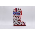 Moon Boot Icon Retrobiker Γυναικείες Μπότες Χιονιού Πολύχρωμες