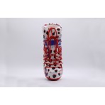 Moon Boot Icon Retrobiker Γυναικείες Μπότες Χιονιού Πολύχρωμες