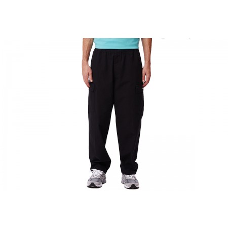 Obey Easy Ripstop Cargo Pant Παντελόνι Cargo Ανδρικό (142020196 BLACK)