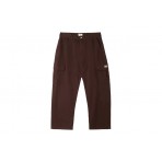 Obey Bigwig Baggy Twill Cargo Pant Παντελόνι Cargo Ανδρικό (142020217 JAVA BROWN)