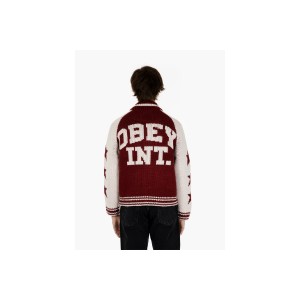 Obey Int. Cowichan Ζακέτα Πλεκτή Ανδρική (151010042 TAWNY PORT)