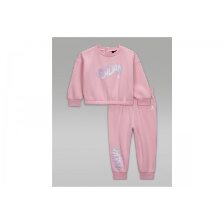 Jordan Jumpman Club 12-24M Bubble Fleece Σετ Φόρμας 