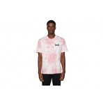 Levi's Relaxed Fit Tee Ανδρικό Κοντομάνικο T-Shirt Ροζ, Λευκό