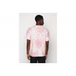 Levi's Relaxed Fit Tee Ανδρικό Κοντομάνικο T-Shirt Ροζ, Λευκό