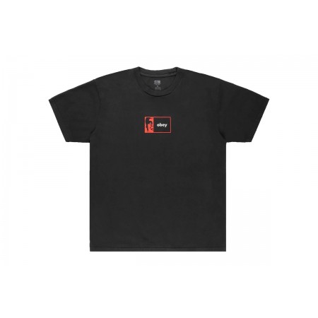 Obey Half Icon T-Shirt Ανδρικό