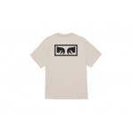 Obey Eyes 3 Ανδρικό Κοντομάνικο T-Shirt Γκρι