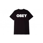 Obey Bold 2 T-Shirt Ανδρικό (165263016 BLACK)