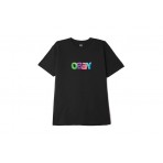 Obey Bubble T-Shirt Ανδρικό (165263173 BLACK)