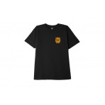 Obey Eagle And Badge T-Shirt Ανδρικό (165263225 BLACK)