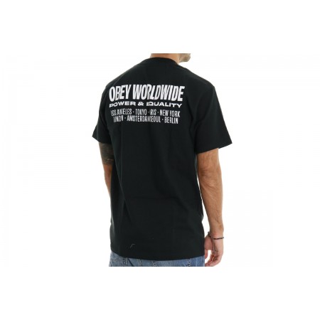 Obey Worldwide Power And Equality T-Shirt Ανδρικό 