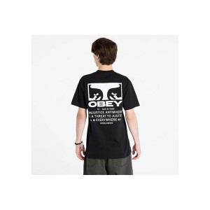 Obey Justice Everywhere T-Shirt Ανδρικό (165263926 BLACK)