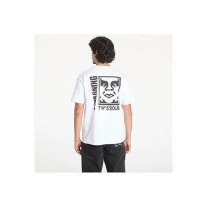 Obey Warning T-Shirt Ανδρικό (165263948 WHITE)