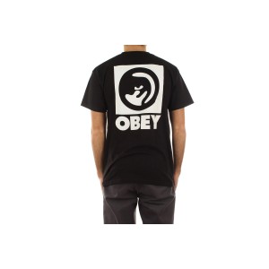 Obey Bold Eye T-Shirt Ανδρικό (165264051 BLACK)