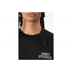 Obey Studios Palette Ανδρικό Κοντομάνικο T-Shirt Μαύρο
