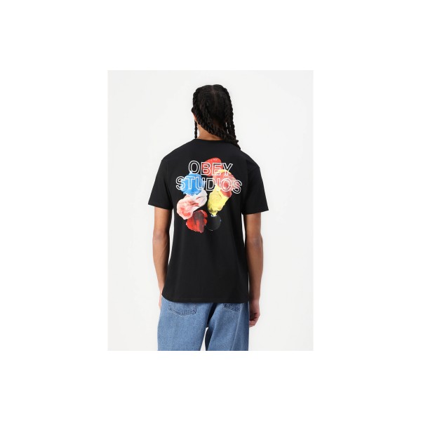 Obey Studios Palette T-Shirt Ανδρικό (165264052 BLACK)