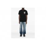 Obey Printing Press Make Art Ανδρικό Κοντομάνικο T-Shirt Μαύρο