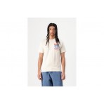 Obey Printing Press Make Art Ανδρικό Κοντομάνικο T-Shirt Εκρού