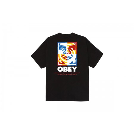 Obey Target Icon T-Shirt Ανδρικό 