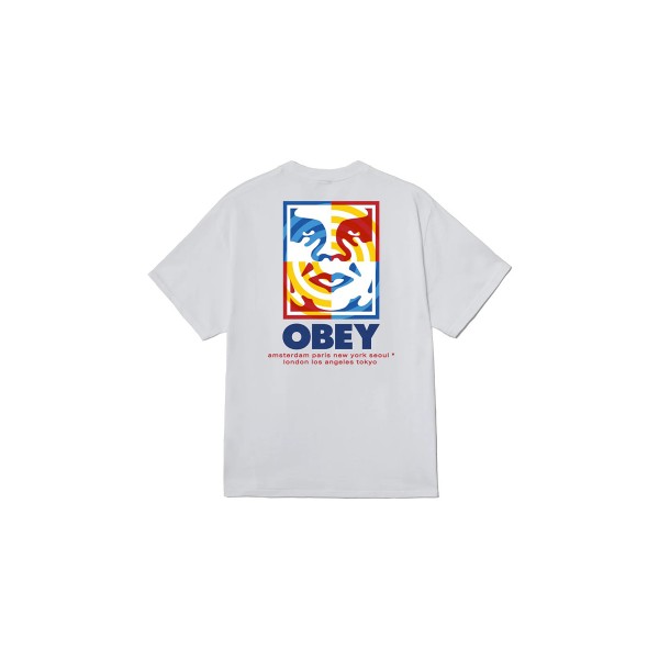 Obey Target Icon T-Shirt Ανδρικό (165264065 WHITE)