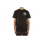 Obey Permission Ανδρικό Κοντομάνικο T-Shirt Μαύρο