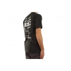 Obey Permission Ανδρικό Κοντομάνικο T-Shirt Μαύρο