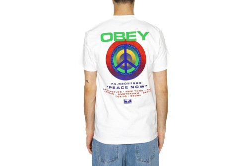 Obey Peace Target T-Shirt Ανδρικό (165264093 WHITE)