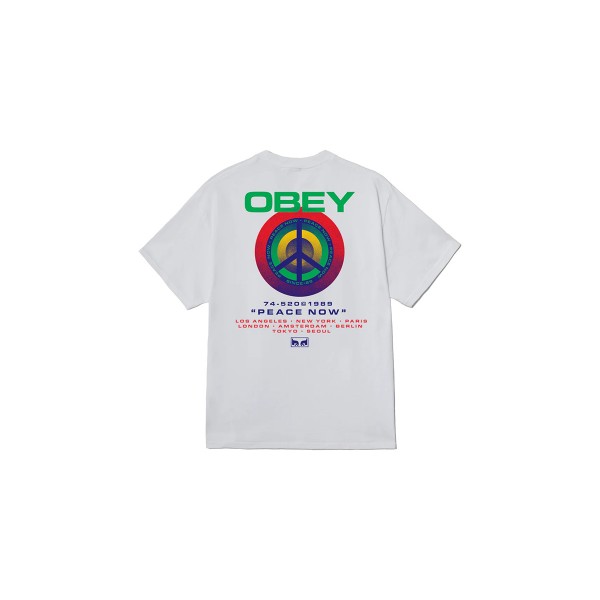 Obey Peace Target T-Shirt Ανδρικό (165264093 WHITE)