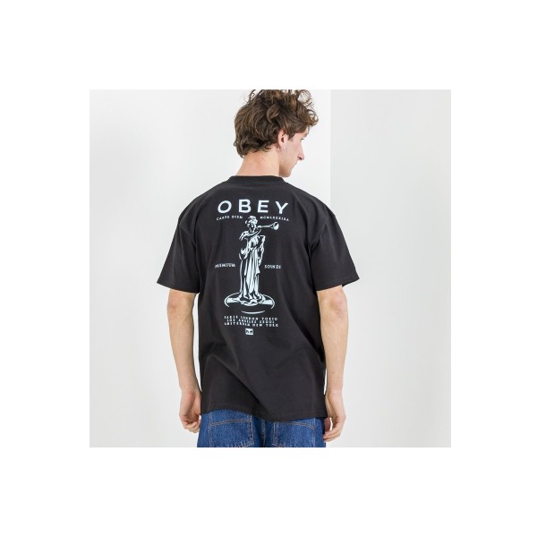 Obey Premium Sounds T-Shirt Ανδρικό (165264094 BLACK)