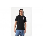 Obey Love And Unity Now Ανδρικό Κοντομάνικο T-Shirt Μαύρο