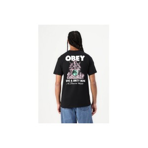 Obey Love And Unity Now T-Shirt Ανδρικό (165264103 BLACK)