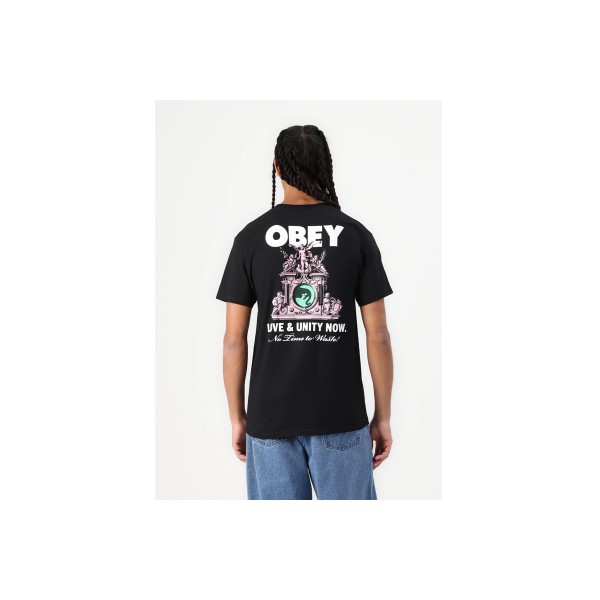 Obey Love And Unity Now T-Shirt Ανδρικό (165264103 BLACK)