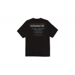 Obey Measure Twice Ανδρικό Κοντομάνικο T-Shirt Μαύρο
