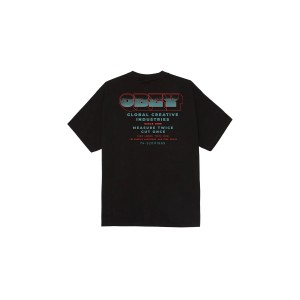 Obey Measure Twice T-Shirt Ανδρικό (165264146 BLACK)