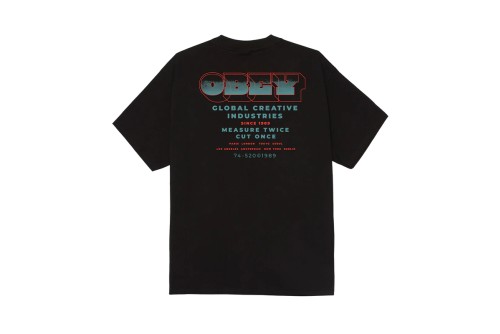 Obey Measure Twice T-Shirt Ανδρικό (165264146 BLACK)