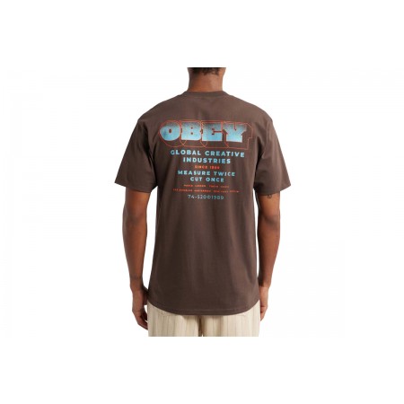 Obey Measure Twice T-Shirt Ανδρικό 