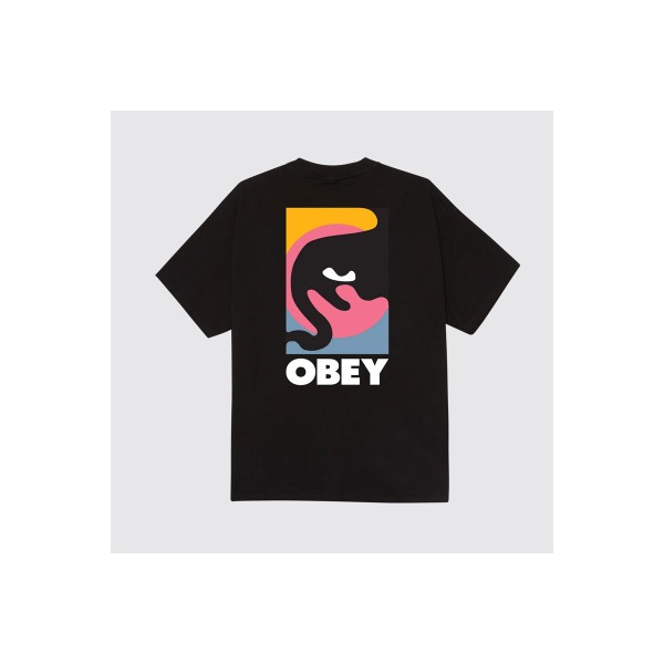 Obey Quarter Icon Classic T-Shirt Ανδρικό (165264193 BLACK)