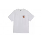 Obey Global Visuals Classic Ανδρικό Κοντομάνικο T-Shirt Λευκό