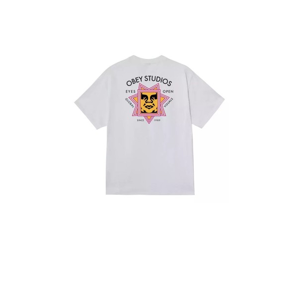 Obey Global Visuals Classic T-Shirt Ανδρικό (165264232 WHITE)