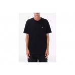 Obey Lisbon Icon Classic Ανδρικό Κοντομάνικο T-Shirt Μαύρο