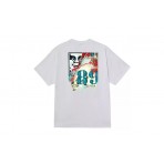 Obey Lisbon Icon Classic Ανδρικό Κοντομάνικο T-Shirt Λευκό