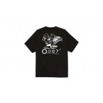 Obey Reader Classic Ανδρικό Κοντομάνικο T-Shirt Μαύρο
