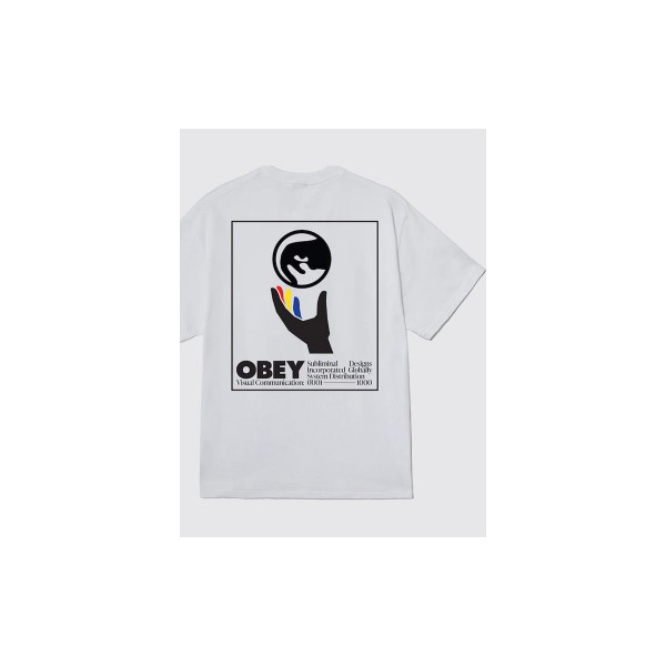 Obey Global Systems Classic T-Shirt Ανδρικό (165264303 WHITE)