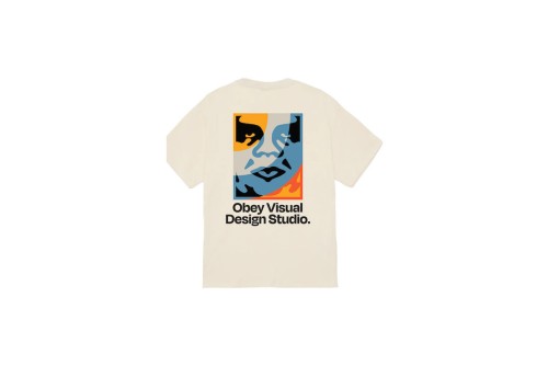 Obey Visual Design Studio Classic T-Shirt Ανδρικό (165264305 CREAM)