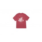 Obey Architecture Of The Uni Classic Ανδρικό Κοντομάνικο T-Shirt Κόκκινο