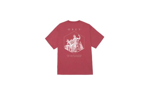 Obey Architecture Of The Uni Classic T-Shirt Ανδρικό (165264332 MINERAL RED)