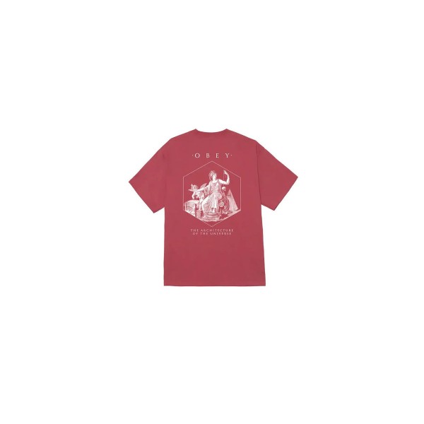 Obey Architecture Of The Uni Classic T-Shirt Ανδρικό (165264332 MINERAL RED)